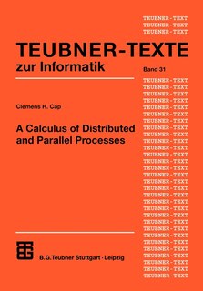 Front cover_A Calculus of Distributed and Parallel Processes