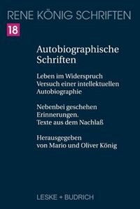 Front cover_Autobiographische Schriften