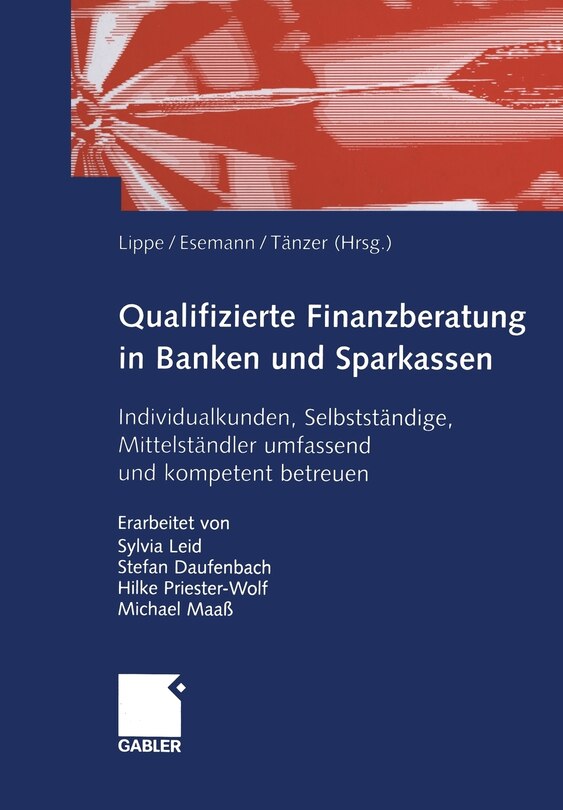 Couverture_Qualifizierte Finanzberatung in Banken und Sparkassen