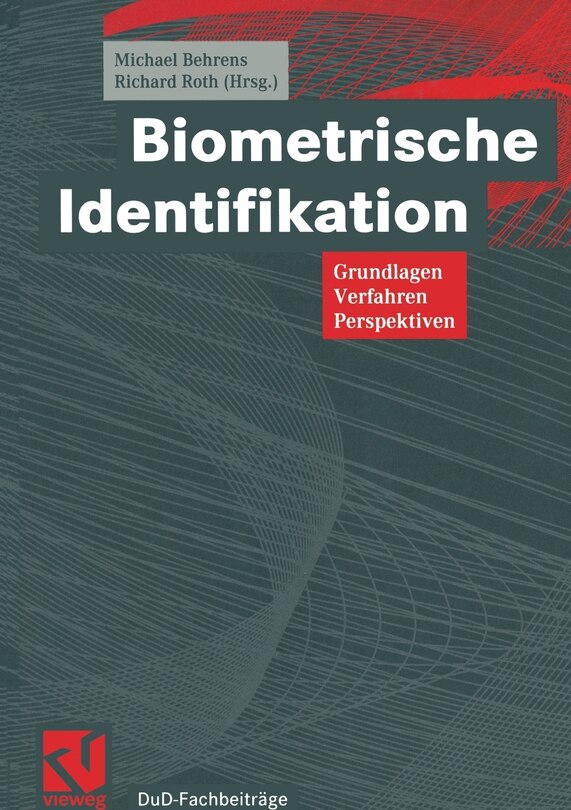 Front cover_Biometrische Identifikation