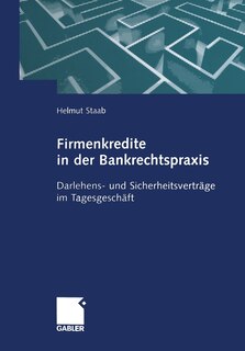 Front cover_Firmenkredite In Der Bankrechtspraxis