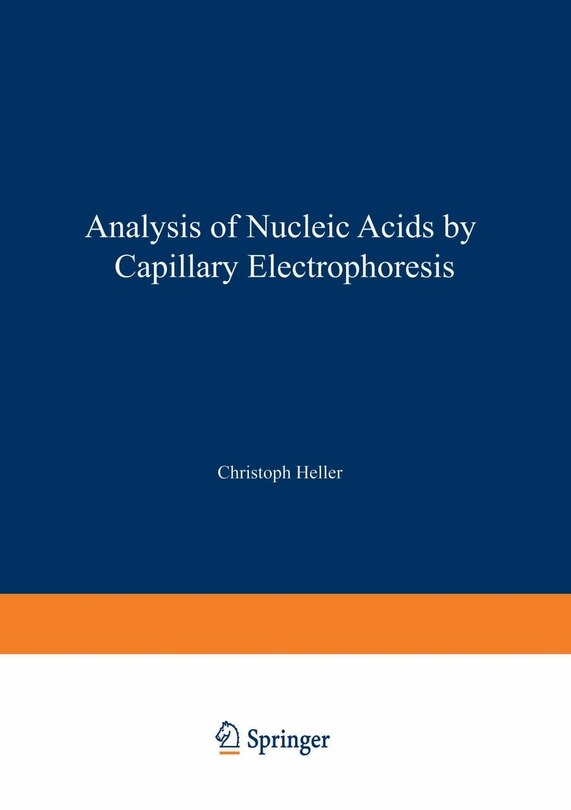 Couverture_Analysis of Nucleic Acids by Capillary Electrophoresis