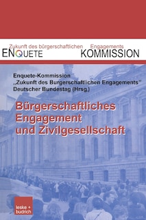 Bürgerschaftliches Engagement und Zivilgesellschaft