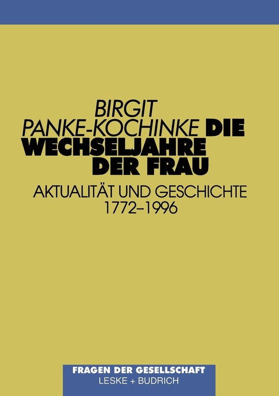 Couverture_Die Wechseljahre Der Frau