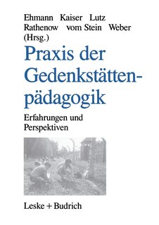Front cover_Praxis der Gedenkstättenpädagogik