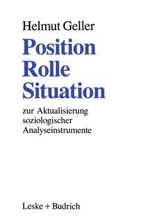 Front cover_Position -- Rolle -- Situation