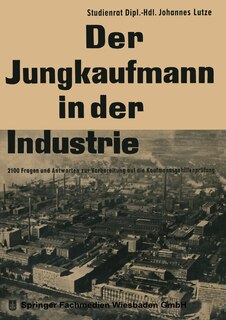 Front cover_Der Jungkaufmann in der Industrie