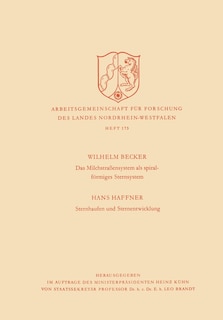 Front cover_Das Milchstrasßensystem Als Spiralförmiges Sternsystem / Sternhaufen Und Sternentwicklung