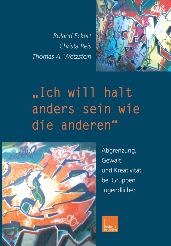 Couverture_Ich Will Halt Anders Sein Wie Die Anderen!