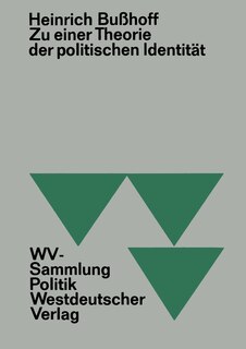 Couverture_Zu einer Theorie der politischen Identität