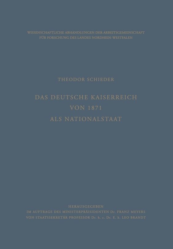 Front cover_Das Deutsche Kaiserreich von 1871 als Nationalstaat