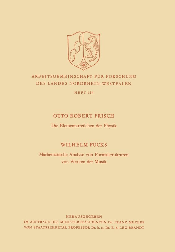 Front cover_Die Elementarteilchen der Physik / Mathematische Analyse von Formalstrukturen von Werken der Musik