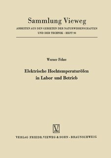 Couverture_Elektrische Hochtemperaturöfen in Labor und Betrieb