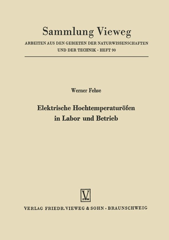 Couverture_Elektrische Hochtemperaturöfen in Labor und Betrieb