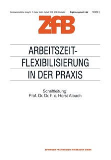 Front cover_Arbeitszeitflexibilisierung in der Praxis