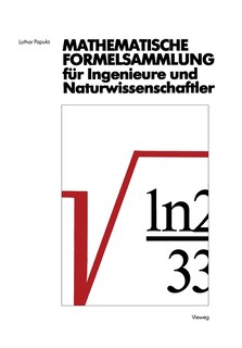 Front cover_Mathematische Formelsammlung für Ingenieure und Naturwissenschaftler