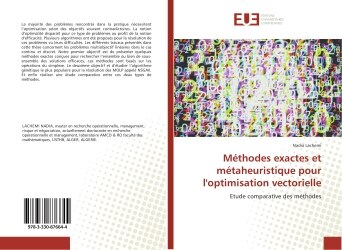 Couverture_Méthodes exactes et métaheuristique pour l'optimisation vectorielle