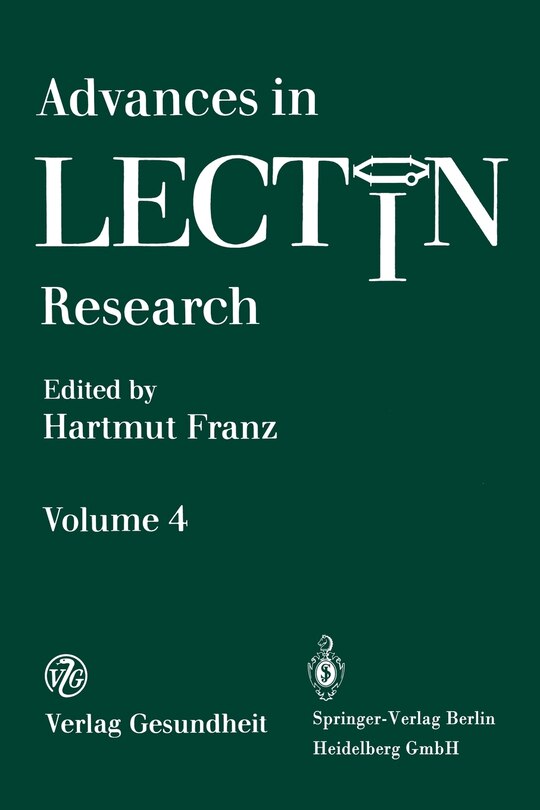 Advances in Lectin Research: Volume 4
