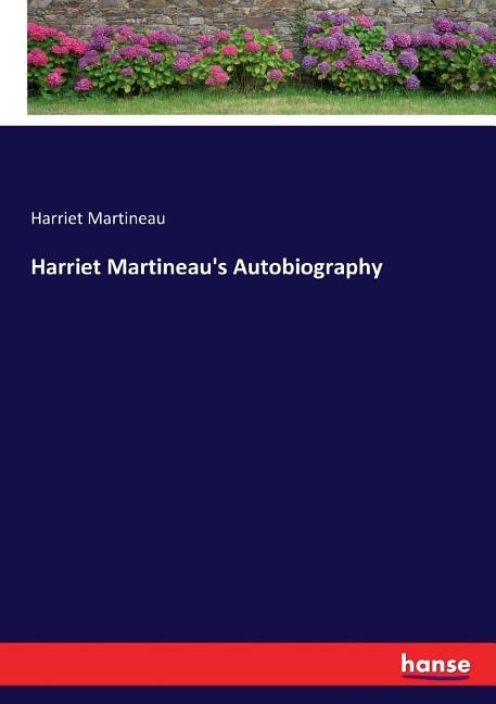 Couverture_Harriet Martineau's Autobiography