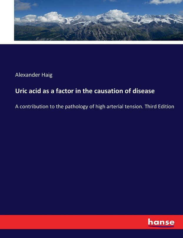 Couverture_Uric acid as a factor in the causation of disease