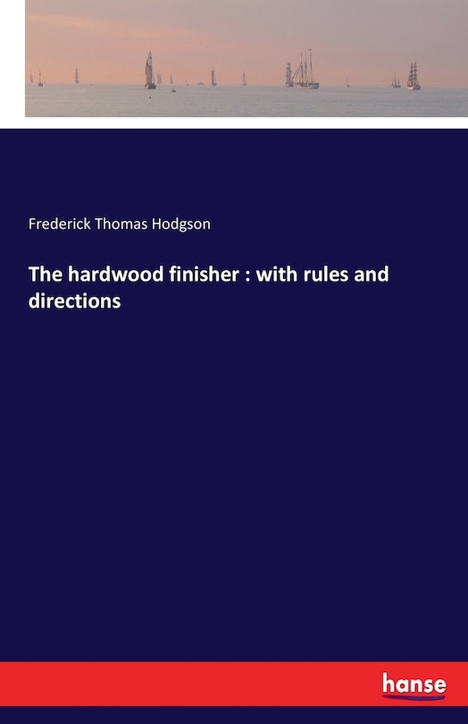 Front cover_The hardwood finisher