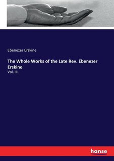 Front cover_The Whole Works of the Late Rev. Ebenezer Erskine