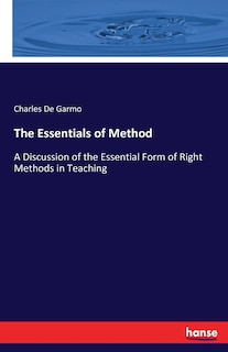 Front cover_The Essentials of Method