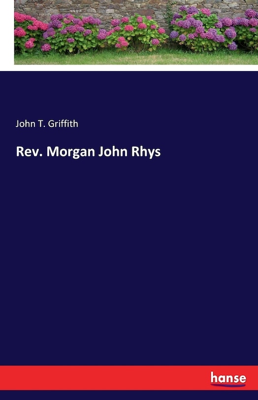 Front cover_Rev. Morgan John Rhys