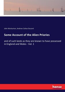 Front cover_Some Account of the Alien Priories