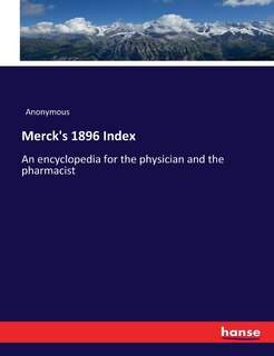 Couverture_Merck's 1896 Index