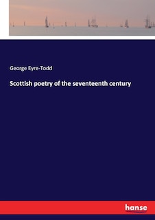 Front cover_Scottish poetry of the seventeenth century