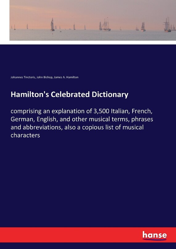 Couverture_Hamilton's Celebrated Dictionary