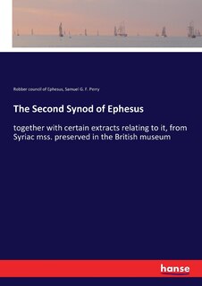 Front cover_The Second Synod of Ephesus
