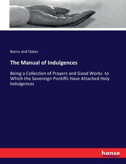 Front cover_The Manual of Indulgences