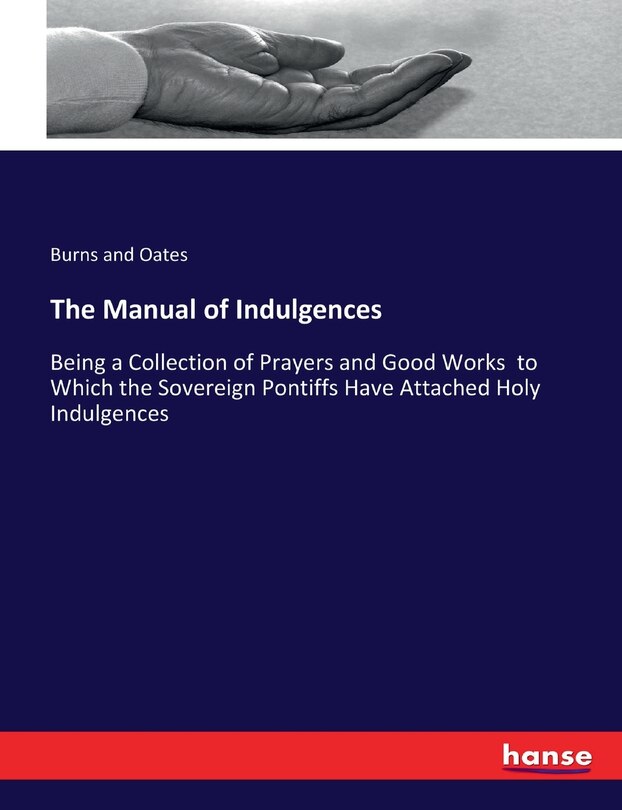 Front cover_The Manual of Indulgences