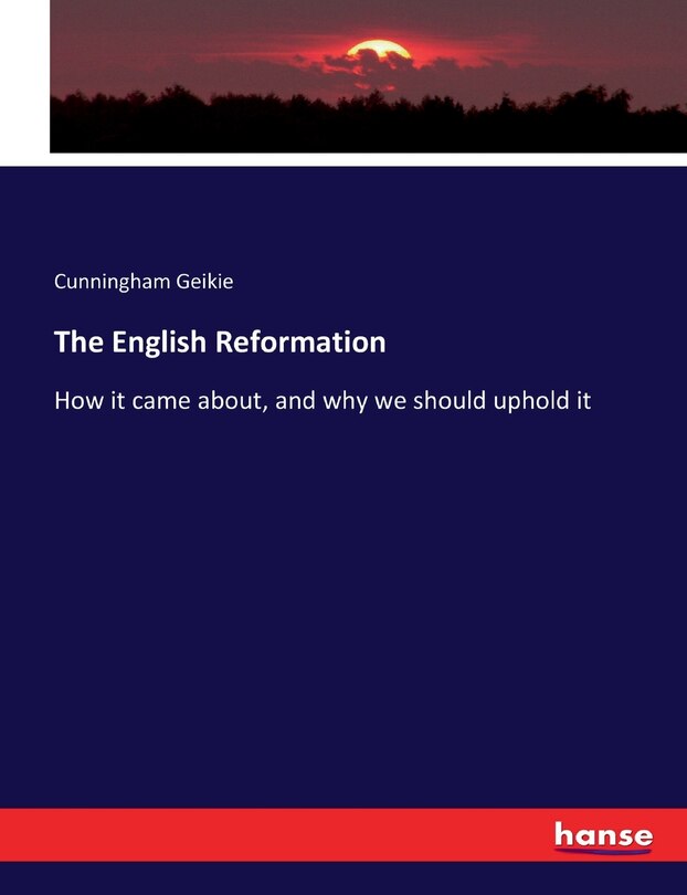 Front cover_The English Reformation