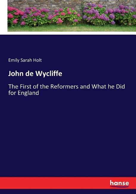 Front cover_John de Wycliffe