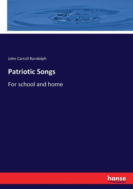 Front cover_Patriotic Songs