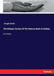 Front cover_The Ethiopic Version Of The Hebrew Book of Jubilees