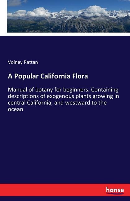Couverture_A Popular California Flora