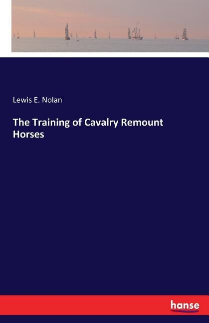 Couverture_The Training of Cavalry Remount Horses