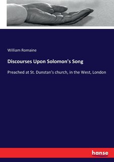 Front cover_Discourses Upon Solomon's Song
