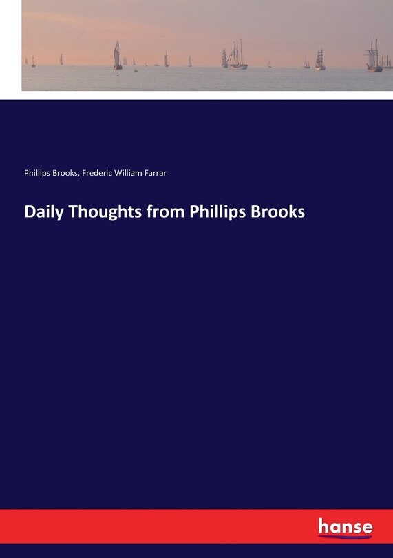 Couverture_Daily Thoughts from Phillips Brooks