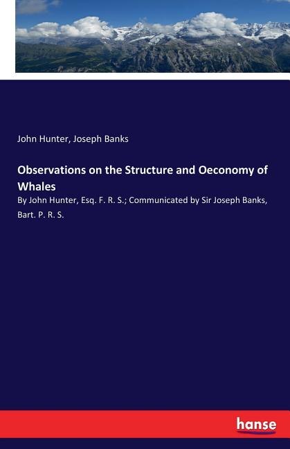 Couverture_Observations on the Structure and Oeconomy of Whales