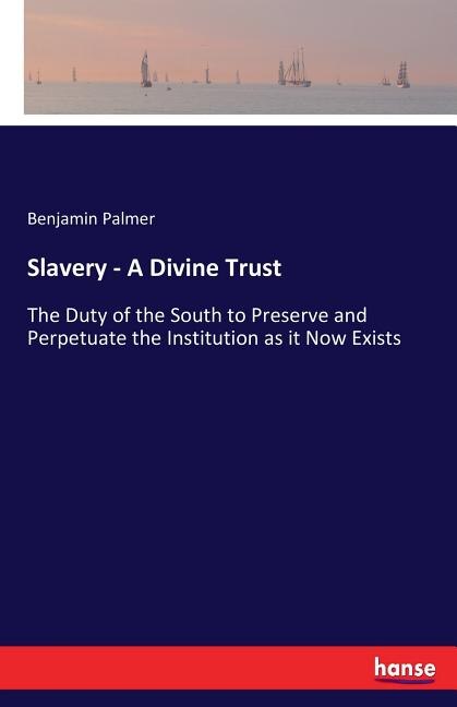 Couverture_Slavery - A Divine Trust
