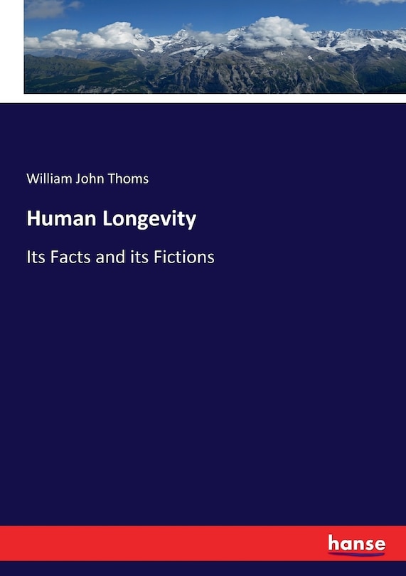 Front cover_Human Longevity