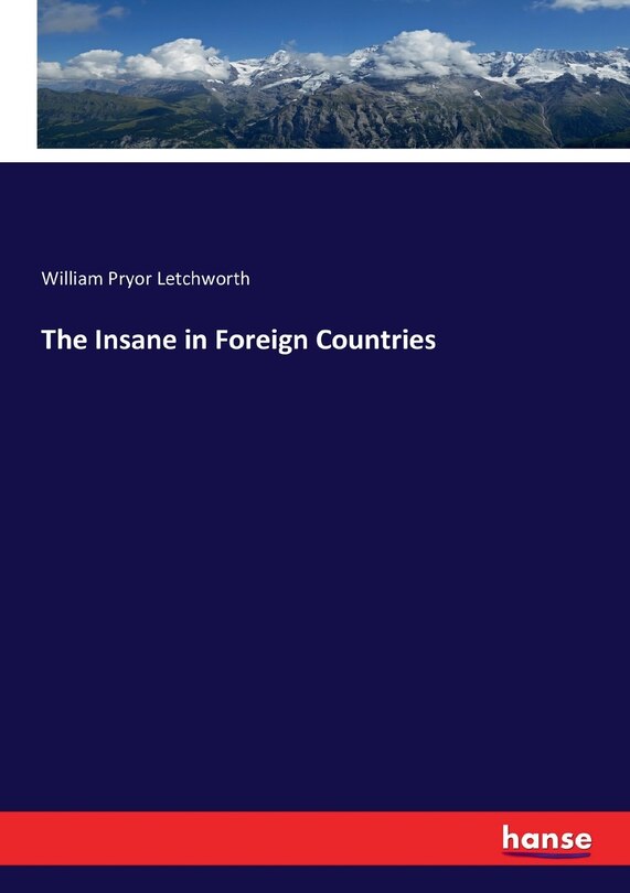 Front cover_The Insane in Foreign Countries