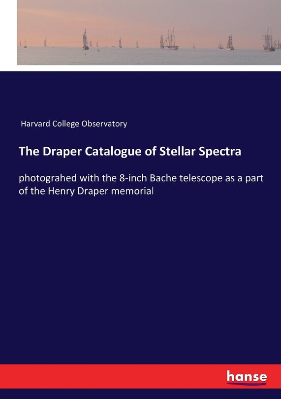 Front cover_The Draper Catalogue of Stellar Spectra