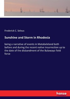 Couverture_Sunshine and Storm in Rhodesia