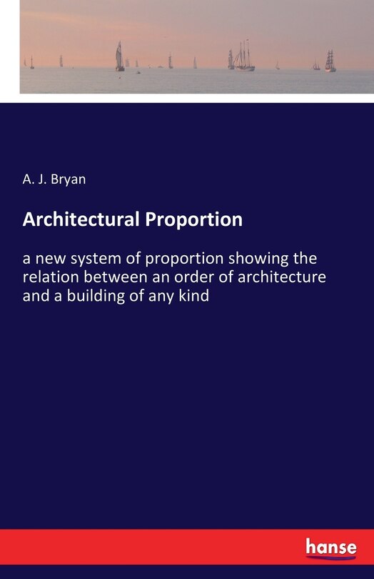 Front cover_Architectural Proportion